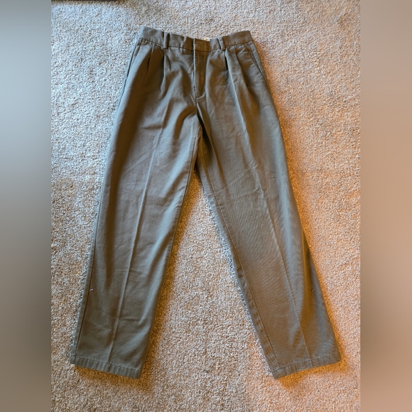 DOCKER'S Mens Stain Defender Classic Tan Trousers - Picture 3 of 12